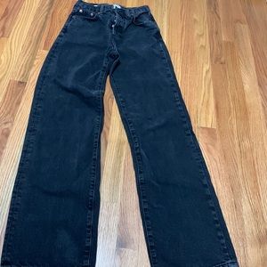 Black jeans from mango